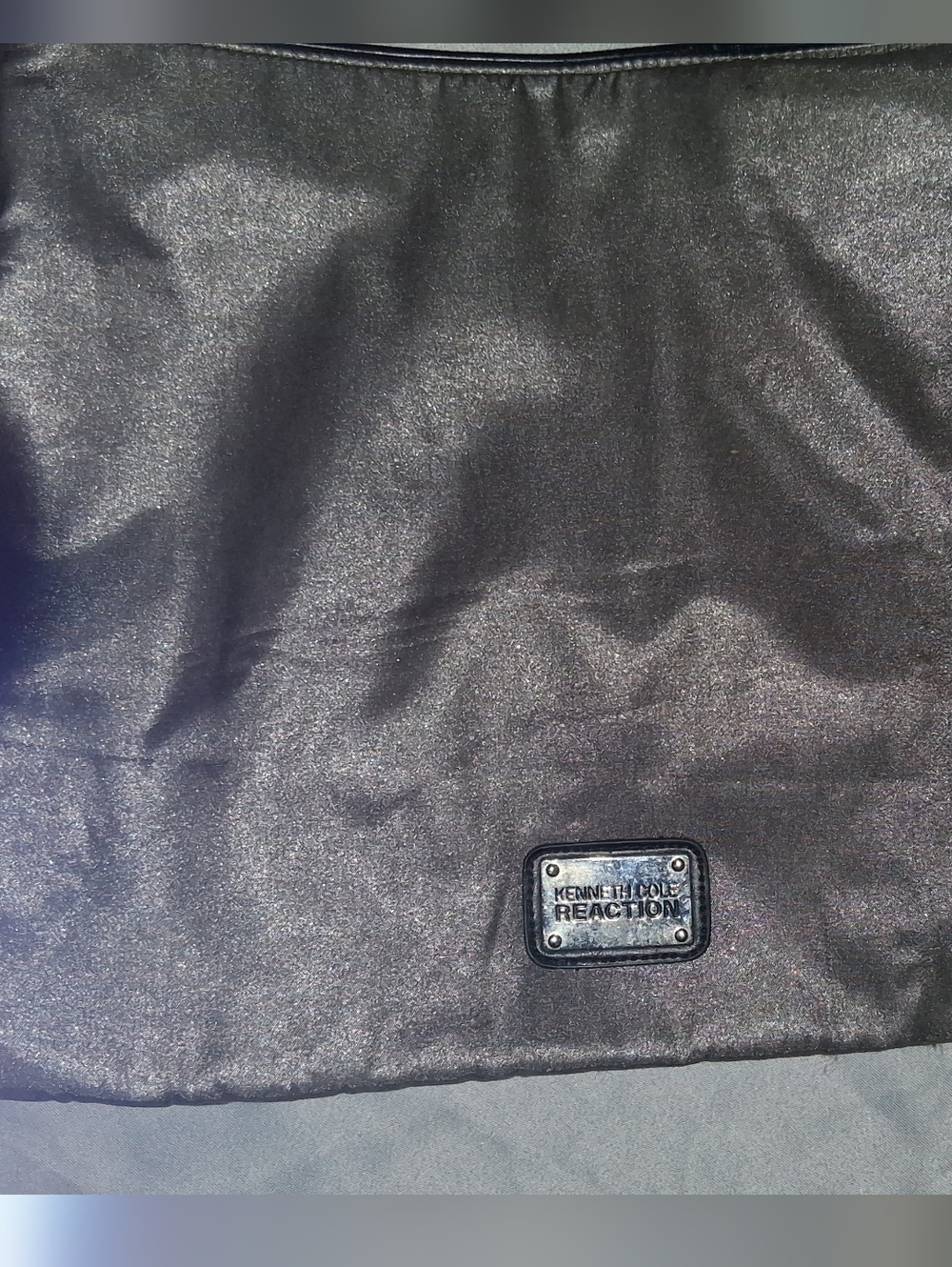 Kenneth Cole Reaction Shimmery Black Tote